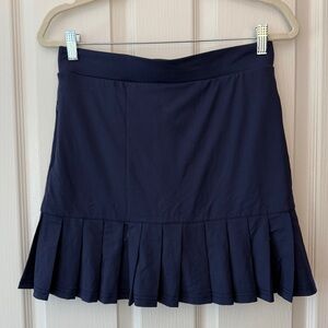 Navy Blue Pleated UPF 50 skort NWT size XS